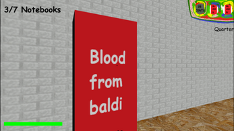 Baldi's Basics But Baldi Is Weird Image