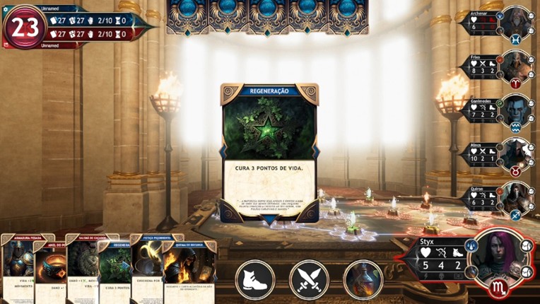 Battle Of Zodiacs - Card Game screenshot