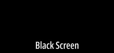 Black Screen Image