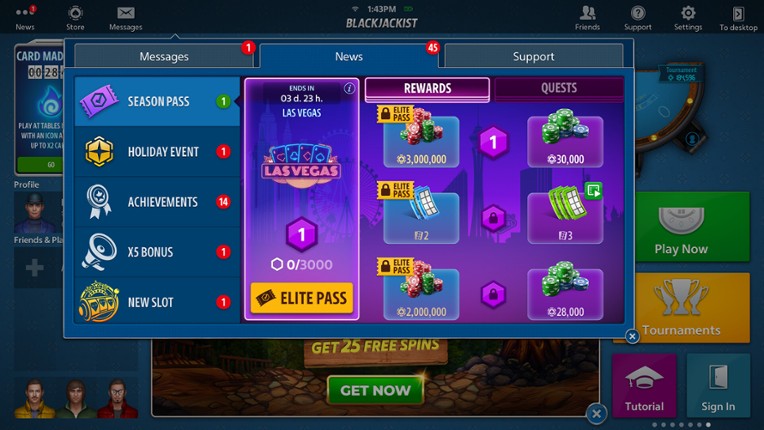 Blackjack 21: Blackjackist screenshot
