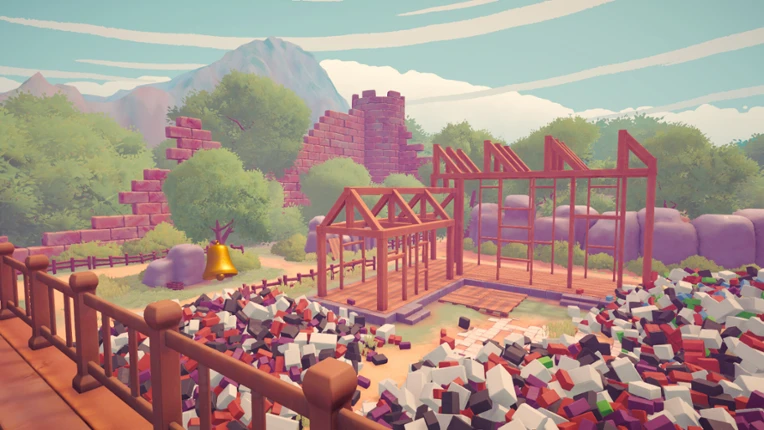 Brick by Brick: Tidy Up the Small Town! screenshot
