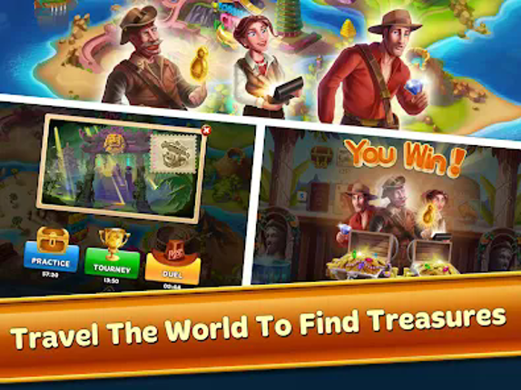 Solitaire Treasure Hunt screenshot