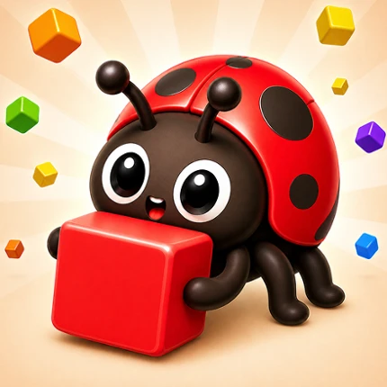 Bug Flow: Pixel Puzzle Image