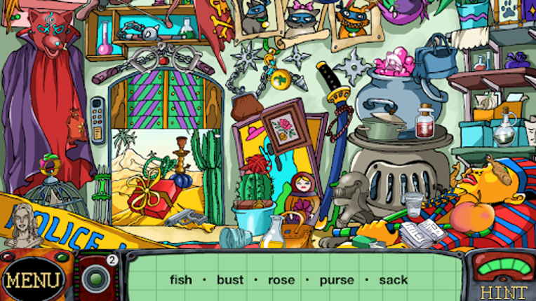 Detective Sherlock Pug: Hidden Image