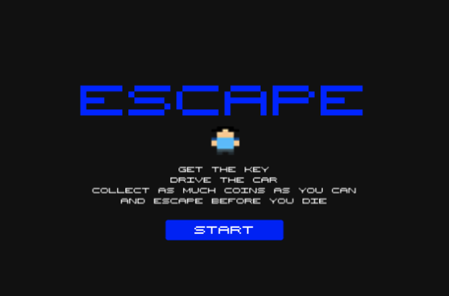 ESCAPE: 2D Topdown Retro Game Game Cover