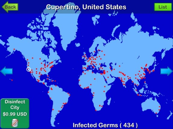 Germaphobe screenshot