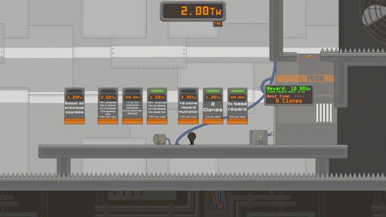 IGTAP: an Incremental Game That's Also a Platformer screenshot