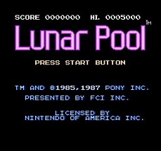 Lunar Pool Image