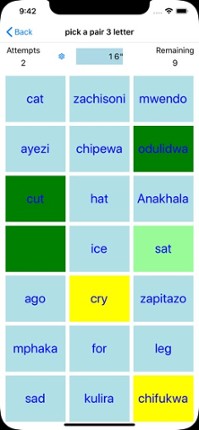 PickAPair Chichewa - English screenshot