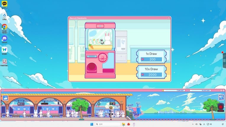 PomoTrain: Rabbit Town screenshot