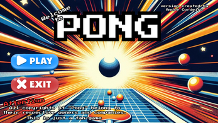 Pong screenshot