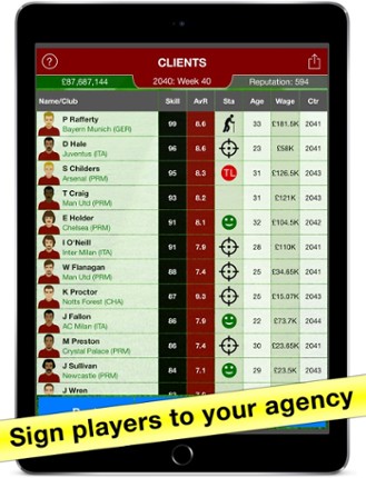 Soccer Agent: Football Game screenshot