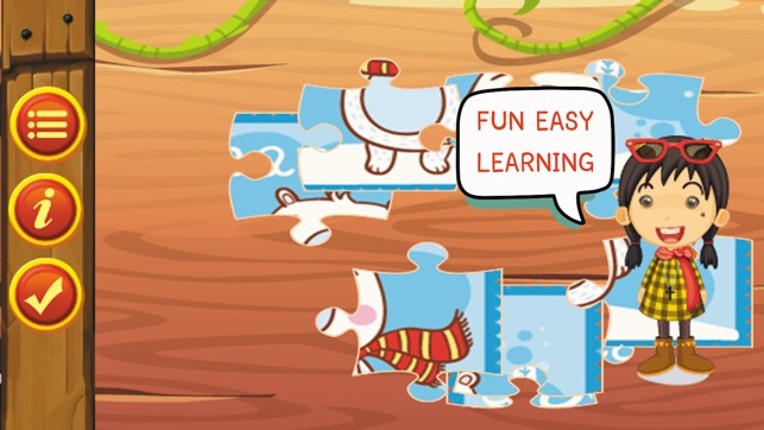 ABC Jigsaw Puzzle and Coloring screenshot