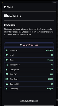Bhutakala (Idle Game) Image