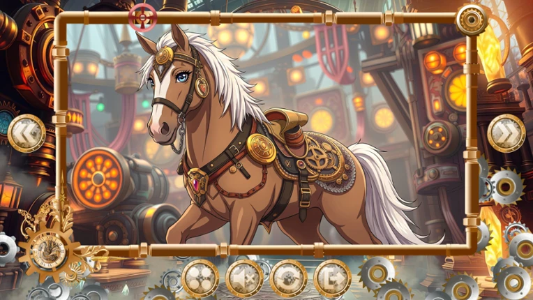 Chronime Puzzle: Horses screenshot