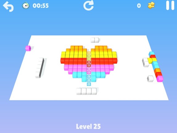Cubes : brain teaser screenshot