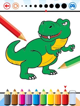 Dinosaur Coloring Book - Dino Drawing for Kids Image