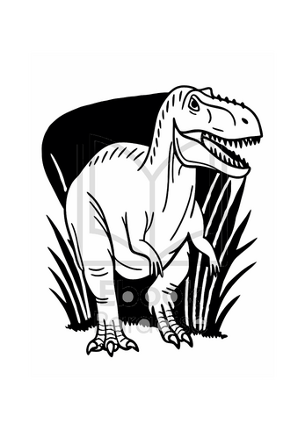 Dinosaur Coloring Book for Kids Image