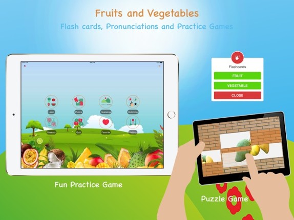 Fruit & Vegetable For Toddlers Image