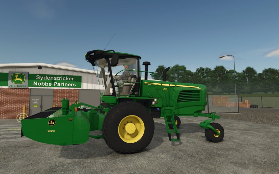 Games like FS25 2020 John Deere W235 and W260 Swather