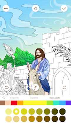 Aesthetic Bible: Coloring Book Image