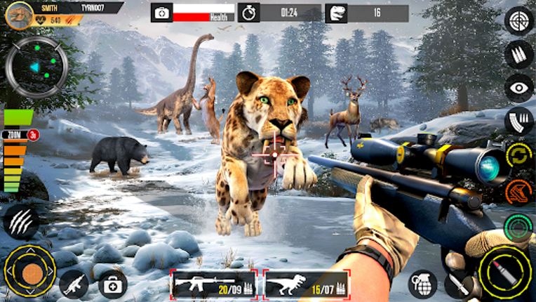 Real Dino Hunting Gun Games screenshot