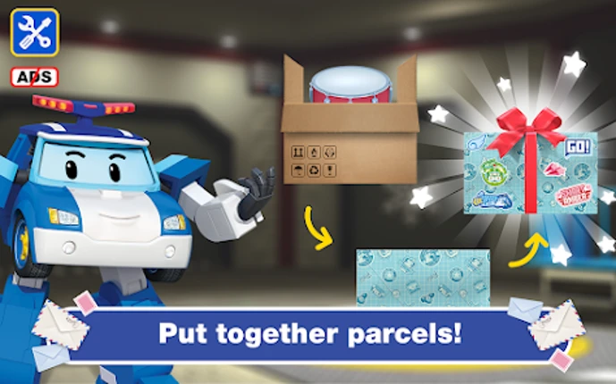 Robocar Poli: Postman Games! screenshot