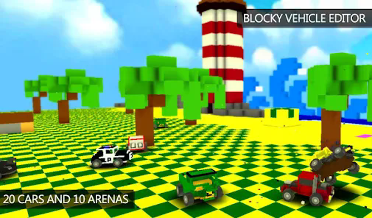 Blocky Demolition Derby screenshot