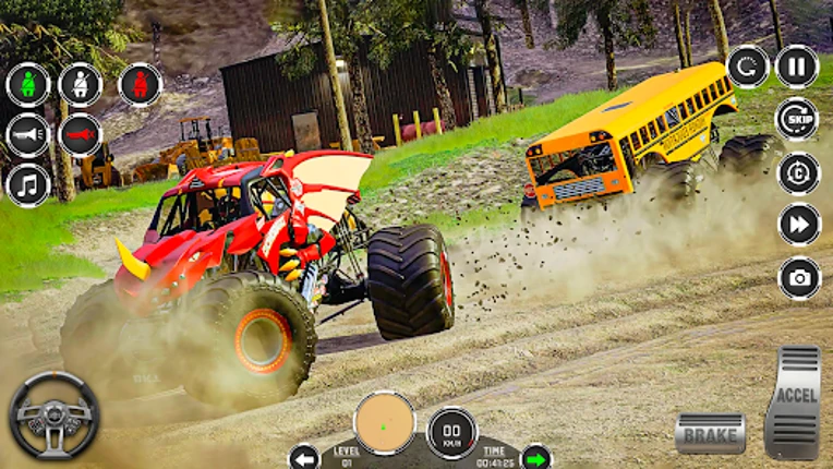 Monster Truck Simulator Game screenshot