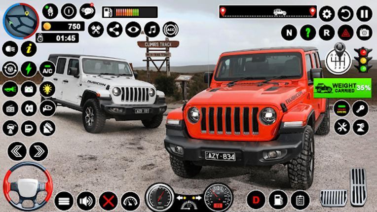 Offroad Jeep Driving:Jeep Game screenshot
