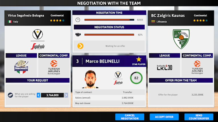 iBasketball Manager 23 screenshot
