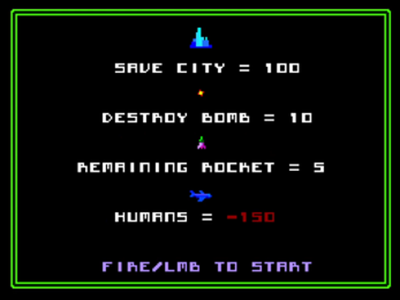 ALIEN ANNIHILATION (ZX Spectrum Next) screenshot