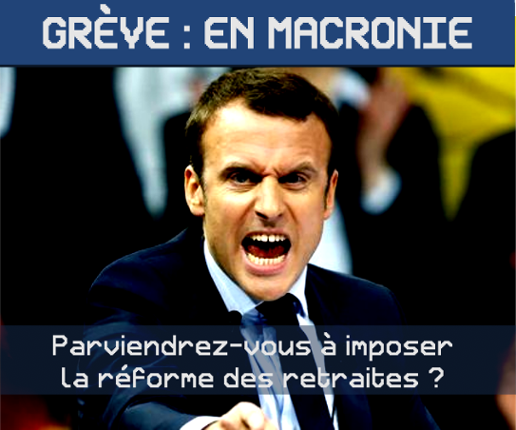 Grève : En Macronie Game Cover