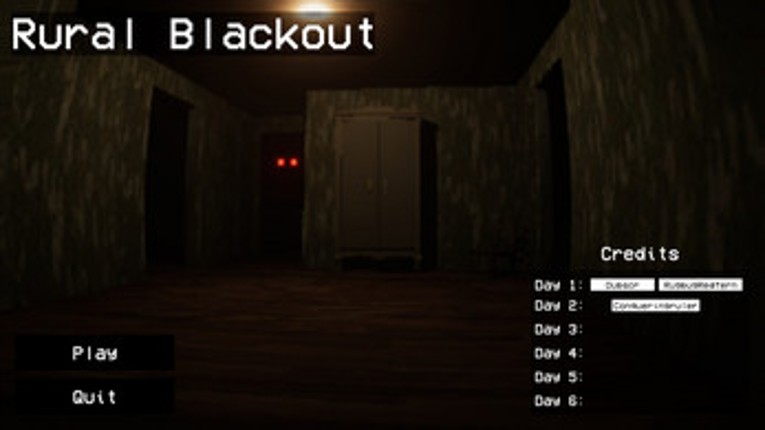 RURAL BLACKOUT - Day 2 screenshot
