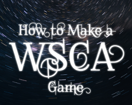 How to Make a WSCA Game Image