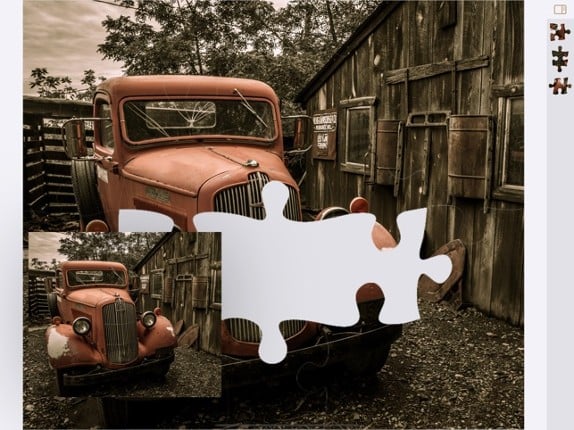 Jigsaw Puzzles Retro Image