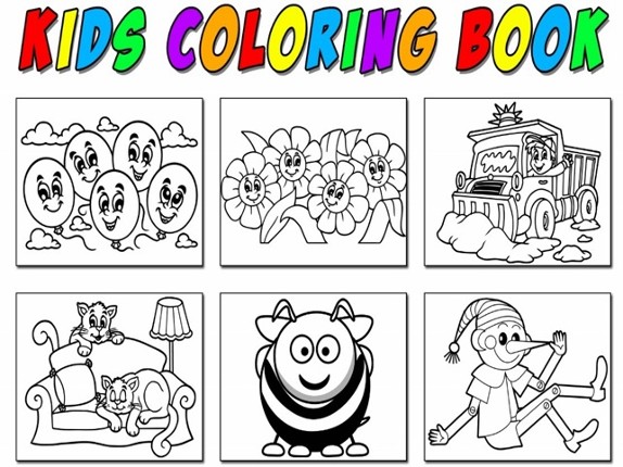 Kids Coloring Book - Learning Fun Educational Book App! Image