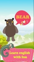 Learn Animals Vocabulary - Sound first words games Image