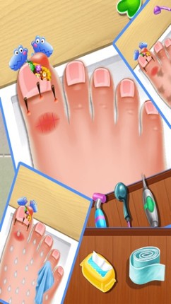 Nail doctor : Kids games toe surgery doctor games screenshot