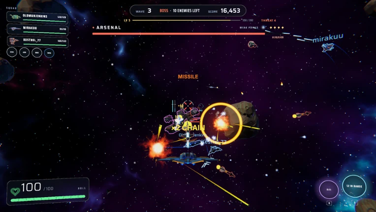 Spaceship Wars Together screenshot