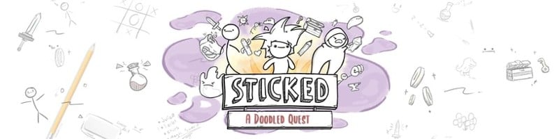 Sticked: A doodled quest Game Cover