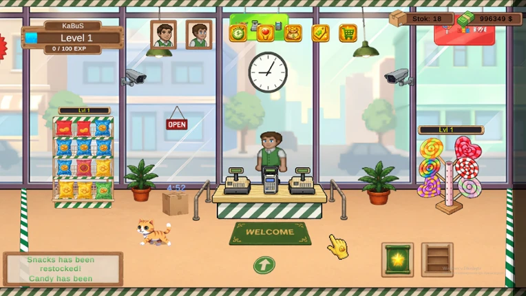 Supermarket Simulator: Idle Tycoon Clicker screenshot
