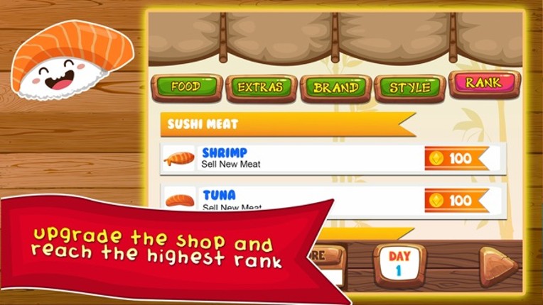 Sushi Food Maker Dash - lunch food making &amp; mama make cooking games for girls, boys, kids Image