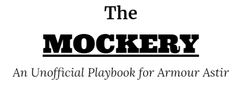 The Mockery - An Armour Astir: Advent Playbook Image