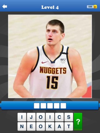 Whos the Player Basketball App screenshot