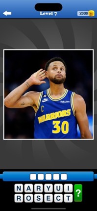 Whos the Player Basketball App Image