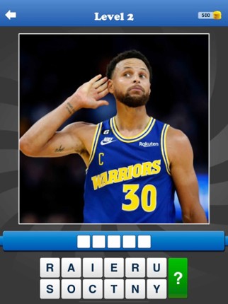 Whos the Player Basketball App screenshot