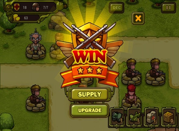 World War Tower Defense-Soldier Honor:Classical Sentinel Shooting Defense War Game screenshot