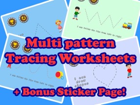 Write Patterns and Shapes Tracing Games Image