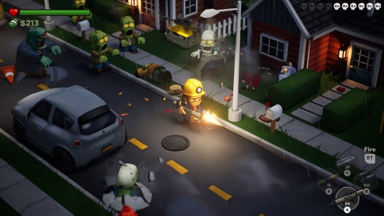 Zombieville USA 3D screenshot